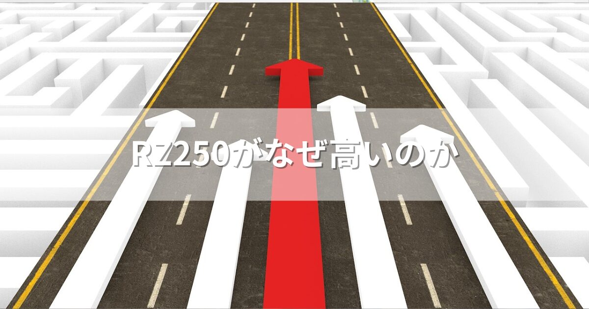 RZ250がなぜ高いのか